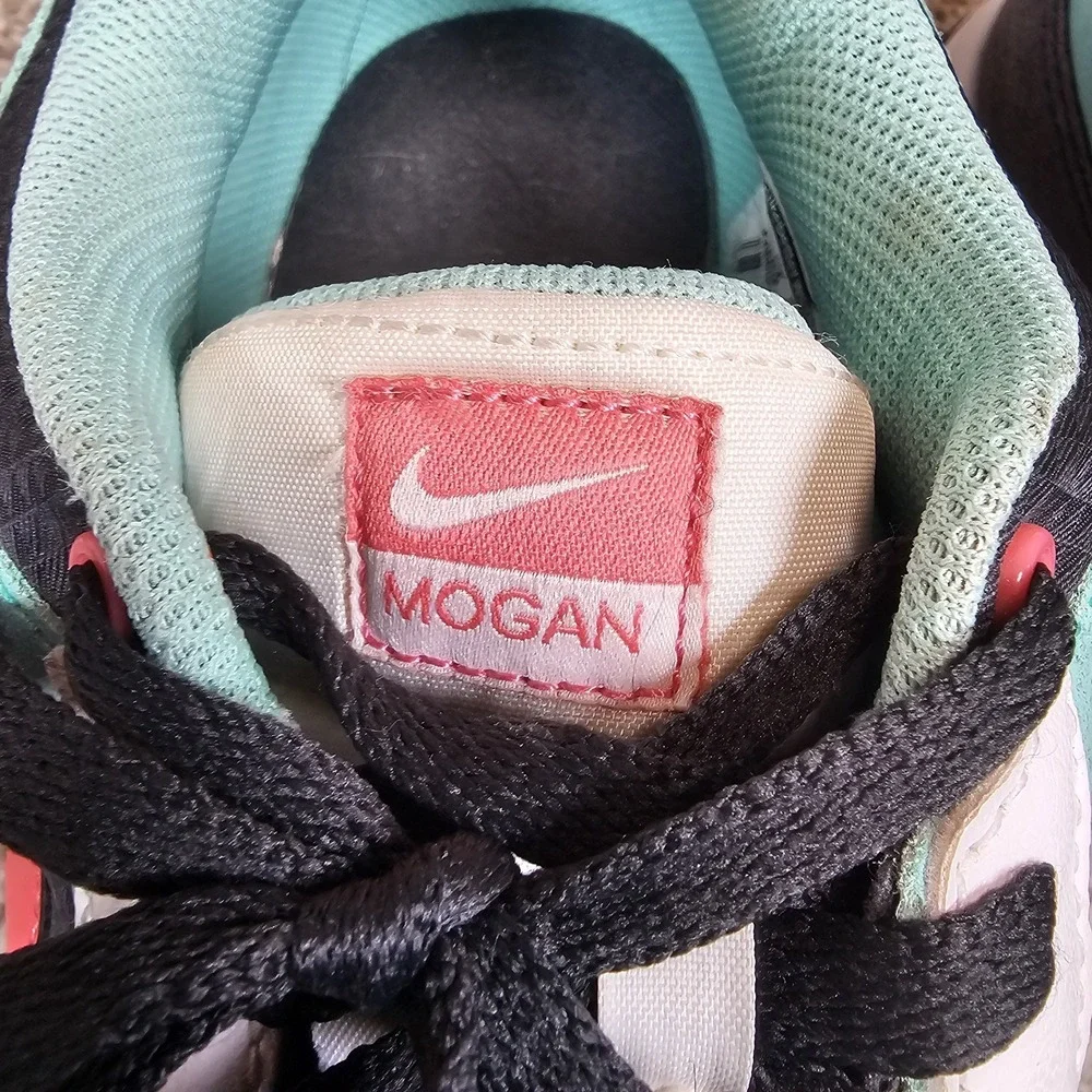 Nike Mogan 2 Men's Size 11 Black Gray Pink Mint Skate Shoes Sneakers 487659-063